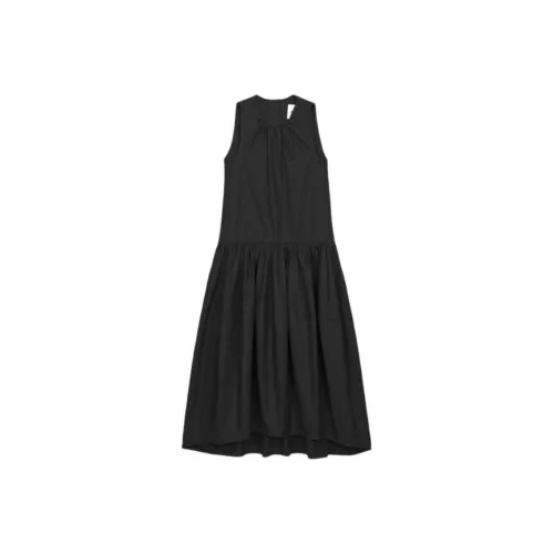 JIL SANDER 001 Черное Женское Платье без рукавов