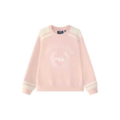 FILA KIDS Толстовка FW24 Вишневый цветок Туманно-розовый Подростки