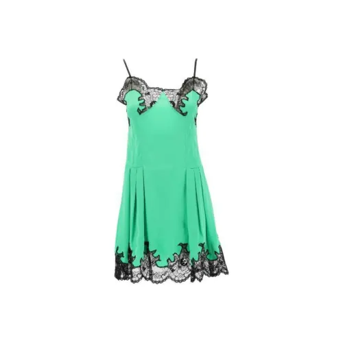 Платье Paco Rabanne Slip Женское Зеленое