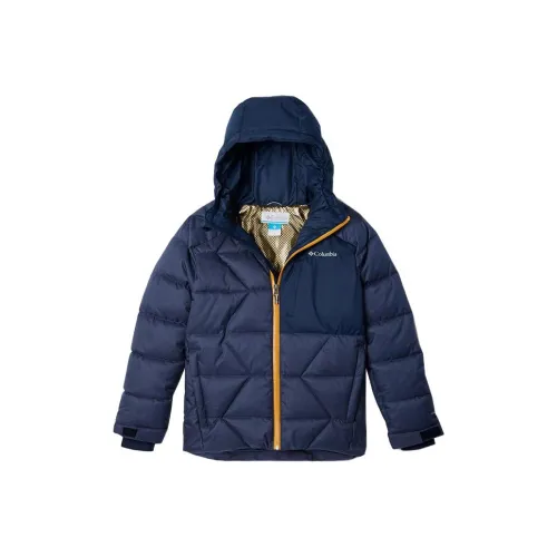 Columbia совместный бренд Детский топ PowderWinter Детская одежда Зимний Пудра™ II Темно-синий Детский