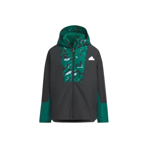 Adidas Черные Детские Куртки