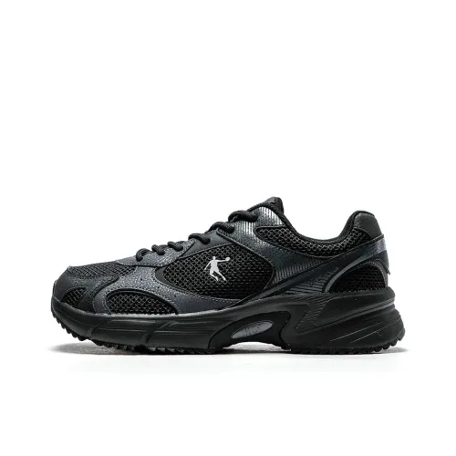 QIAODAN Dry Slip-resistant Abrasion-resistant Low Top Casual Shoes Men's Black QIAODAN Dry Slip-resistant Abrasion-resistant Низкий Топ Повседневная Обувь Мужская Черная