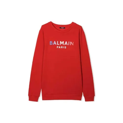 BALMAIN Красный Kids Свитшоты