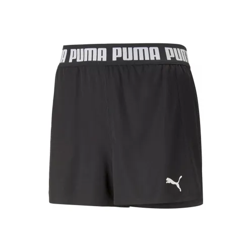 PUMA TRAIN ALL DAY KNIT 3' Короткие Спортивные Шорты Женские Черные