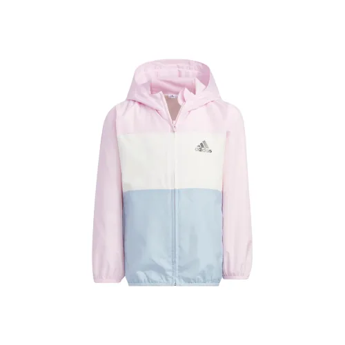 Adidas Прозрачный Розовый Kids Куртки
