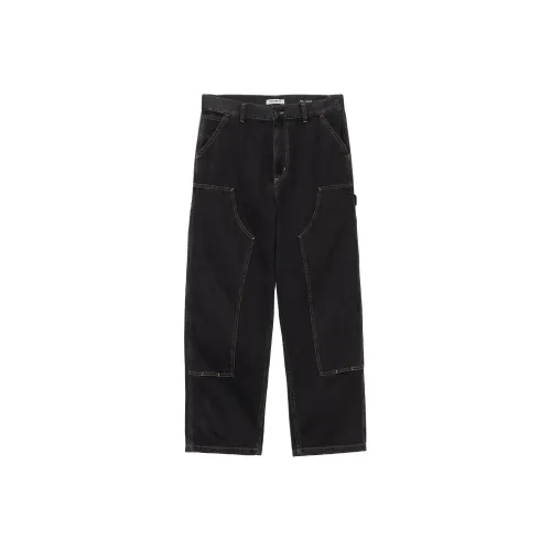 Carhartt WIP FW24 W' Brandon Double Knee Брюки Джинсы Женские Черные