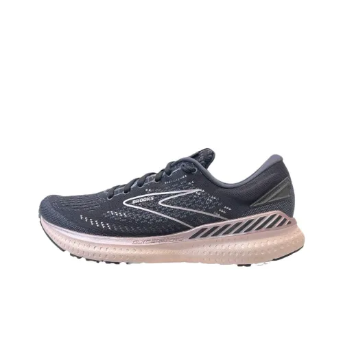 Brooks Glycerin Gts 19 Противоскользящие Устойчивые к истиранию Низкий Топ Беговые кроссовки Женские Черный