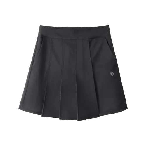 CAMEL Черные Женские Повседневные Короткие Юбки