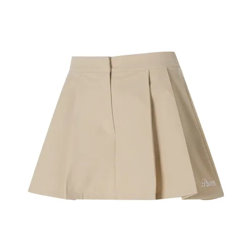 PUMA SS24 Повседневные короткие юбки Женские Коричневый