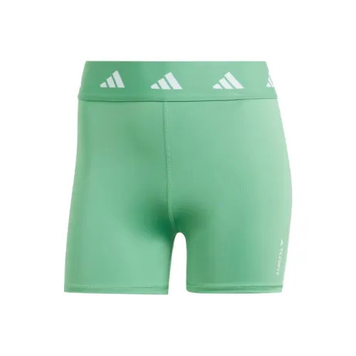 Adidas TECHFIT Короткие Леггинсы Спортивные Шорты Женские Зеленые