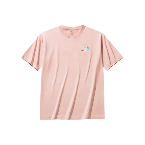 ANTA x HAIBAOKANKAN LIANMINGKUAN Life Collection T-Shirt Унисекс Розовый Лотос