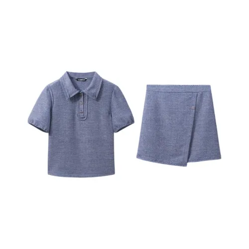 Small Grains Комплект с юбкой Женские Синий