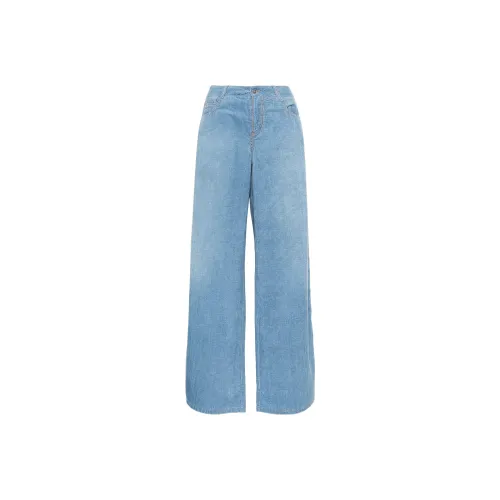 ERMANNO SCERVINO SS24 Джинсы Женские Небесно-голубой