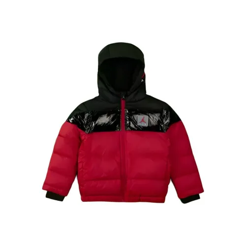 Джордан Хлопковый пуховик Фитнес-красный Детский