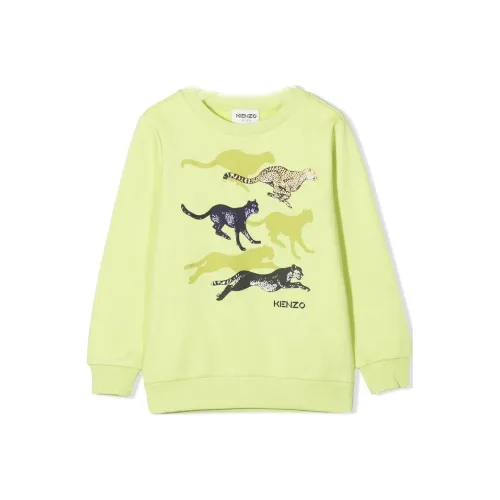 KENZO Deep Желтый Kids Толстовки