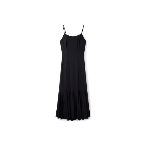 TKY SHOP Элегантные черные женские слиплатья
