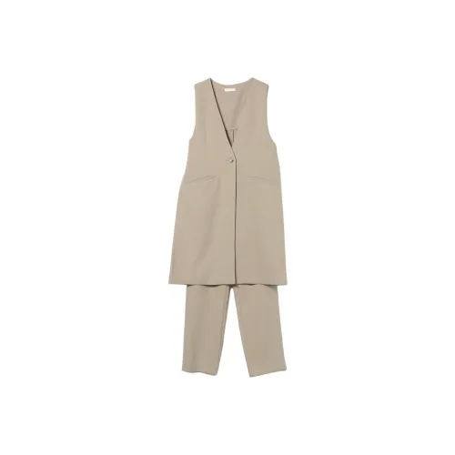 Beams Одежда Sets Бежевый Женские Повседневные костюмы