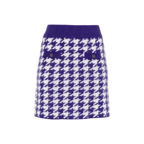 MC2 SAINT BARTHELEMY Повседневные короткие юбки Женские Фиолетовый