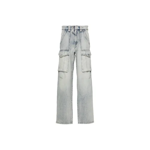 ISABEL MARANT ETOILE Светло-синие Женские Джинсы