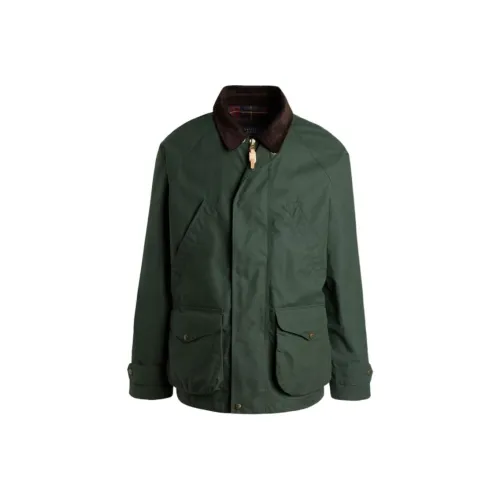 MANIFATTURA CECCARELLI Женская Дождь Кабан Куртки и Пальто Темно-зеленый