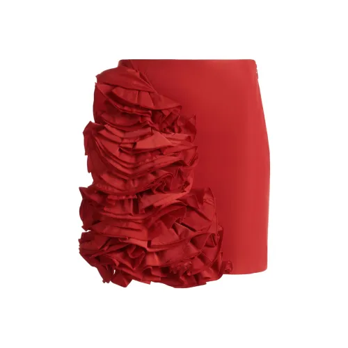 BALLY Повседневные короткие юбки Женские Red