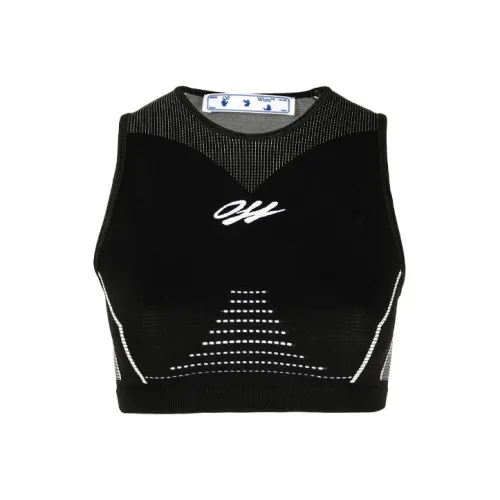 Off Белый SS21 Черный Женское спортивное белье