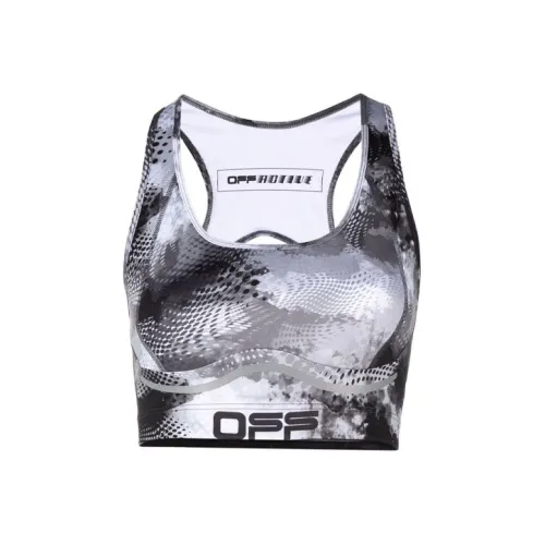 Off Белый FW21 Серый Женское спортивное белье