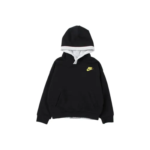 Nike Свитшот Черный Белый Детский