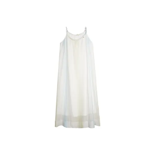 ELLE Slip Платье Женское Светло-Желтое