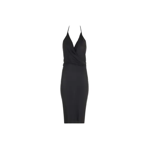 RICK OWENS Черные Женские Слиплатья