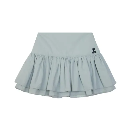 Rest Recreation Юбка с рюшами MINI SKIRT Повседневная Короткая Юбка Женская Небесно-голубой Небесно-голубой