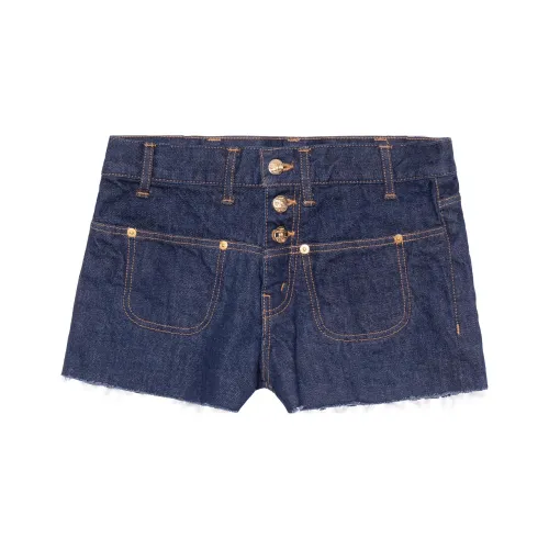 CELINE SS23 Джинсовые шорты Женские Blue