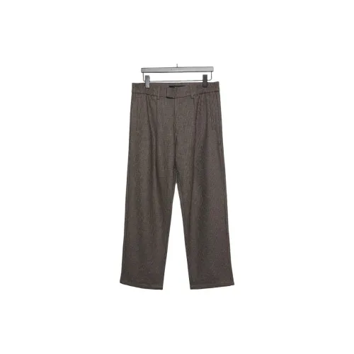 RAYSHOW Повседневные брюки Мужские Кофейного цвета