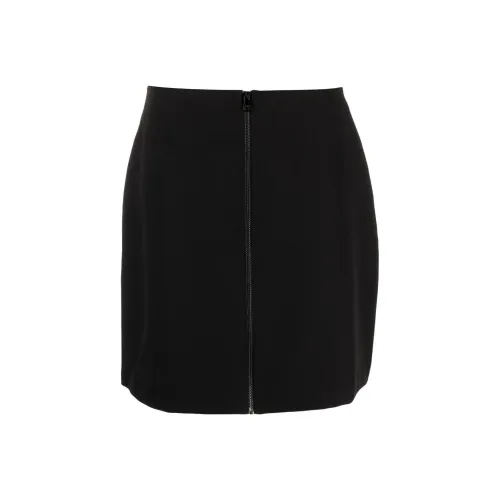 DKNY Черные Женские Повседневные Короткие Юбки