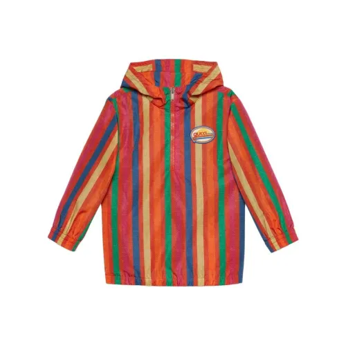 GUCCI FW23 Куртки и пальто Красный Детский