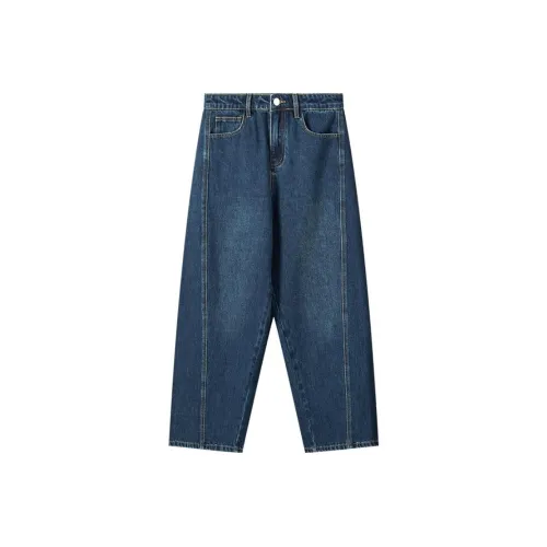 MOSIIMORII Джинсы Женские Темно-синий