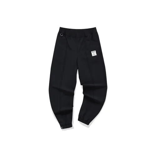 FILA MIHARA YASUHIRO Collaboration Collection Глубокий черный Женские спортивные брюки