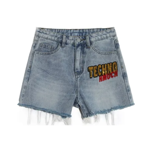 TCH Синие Женские Джинсовые Шорты