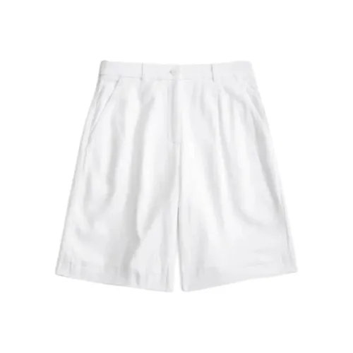 Abercrombie＆Fitch Повседневные шорты Женские Белые