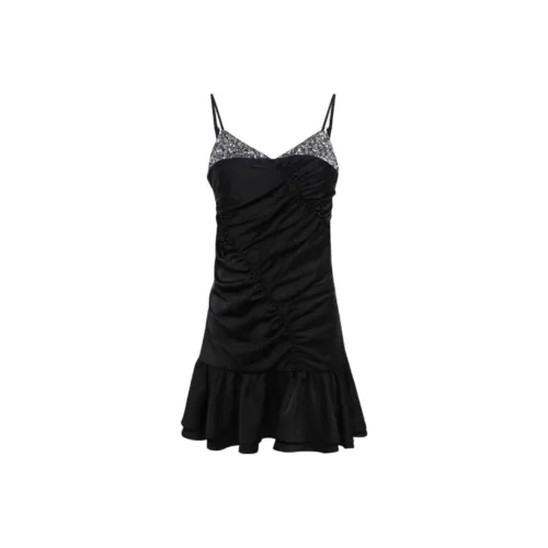 JAC FLEURANT Юбка-платье Женское Черное