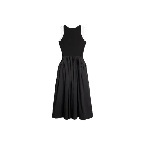 ELLE Без рукавов Платье Женское Черное