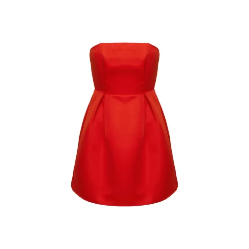 PRINCESS POLLY Spader CORSET Мини Платье Без рукавов Платье Женское Красный Красный