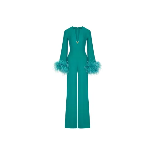 Valentino Зеленые Женские Комбинезоны