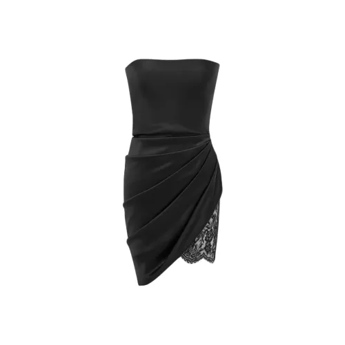 SAINT LAURENT Без рукавов Платье Женское Черное