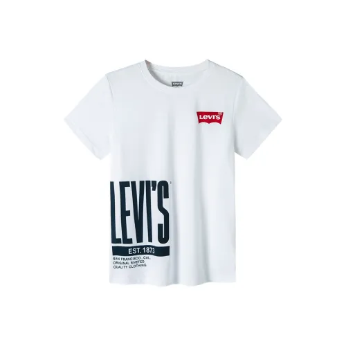 Levis Белый KIDS T-рубашки