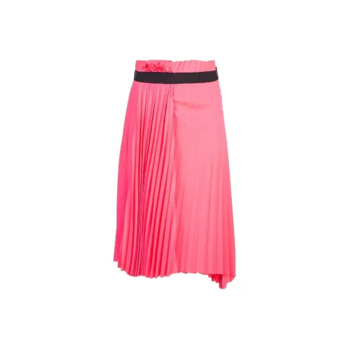 BALENCIAGA Розовые Женские Повседневные Длинные Юбки