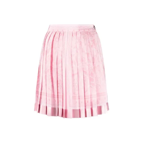 VERSACE SS24 Повседневные короткие юбки Женские Розовый