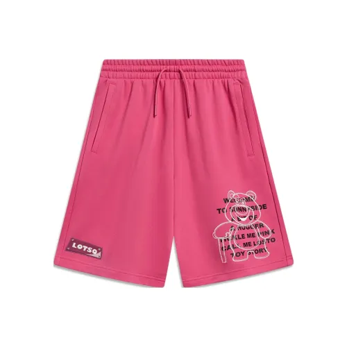 LINING Клюква Красный Женские Спортивные Шорты