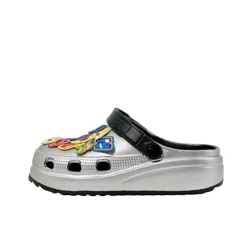 KLAOSD Sabo Унисекс Full Серебристый Черный Ремешок