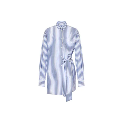 PHILOSOPHY DI LORENZO SERAFINI Длинное платье с длинными рукавами женское синее